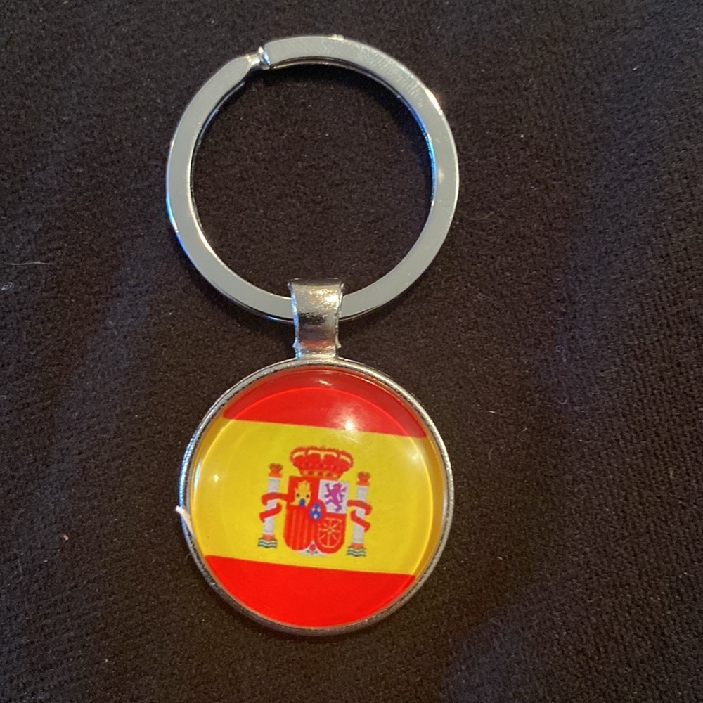 Spain Flag Keychain